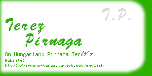 terez pirnaga business card